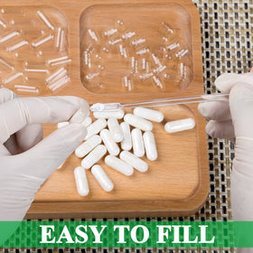 wananfu Kit de remplissage de capsules avec cuillère