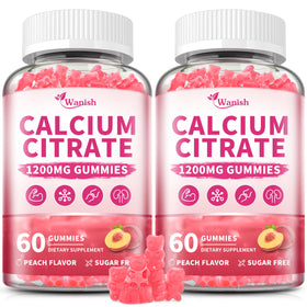 Wanish Calcium Citrate 1200 mg Gummies devant l'emballage