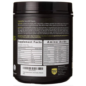 Warrior Strong Wellness Poudre de Bouillon d'Os Collagène 567g vue arrière