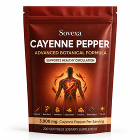 WDVNEX Poivre de Cayenne 300 gélules vue avant du flacon
