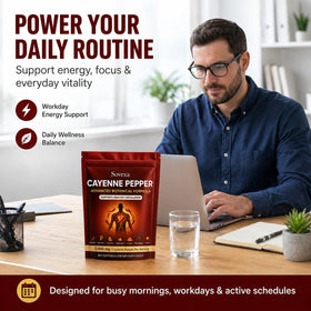 WDVNEX Poivre de Cayenne gélules en main