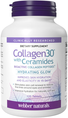 Webber Naturals Collagène Hydrolysé 120 comprimés en vue de face