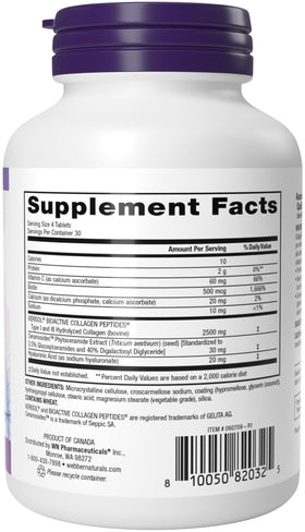 Webber Naturals Collagène Hydrolysé sur un fond neutre