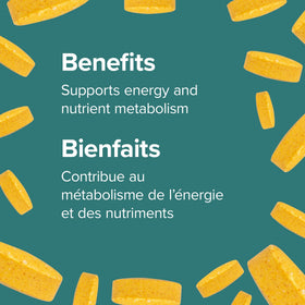 Webber Naturals Complexe de Vitamines B100 prise de comprimé