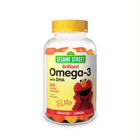 Webber Naturals Gélules Omega-3 Sesame Street boîte avant vue
