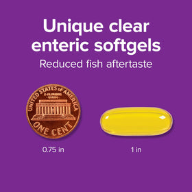 Webber Naturals Huile de Poisson Triple Omega 3 6 9 2400 mg étiquette détaillée