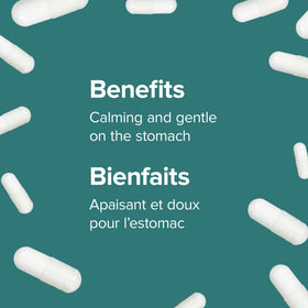 Webber Naturals Magnésium Bisglycinate 200 mg Capsules, étiquette détaillée