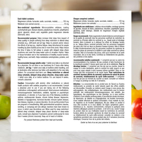 Webber Naturals Mélatonine 10 mg et Magnésium 150 mg comprimés à côté d'un livre