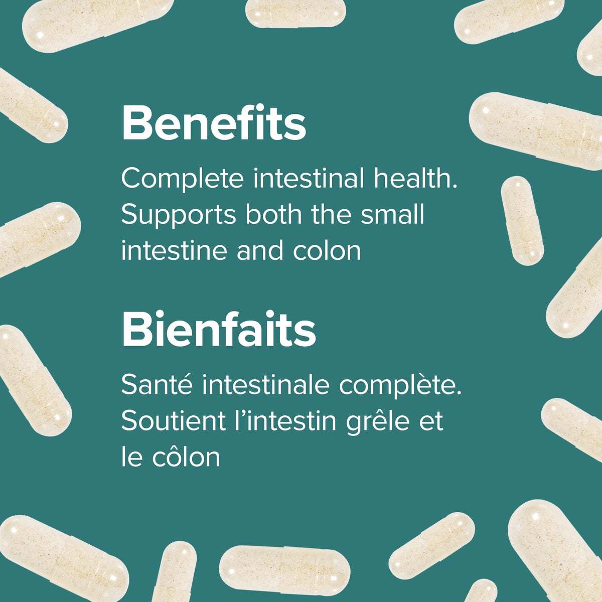 Webber Naturals Probiotiques 30 Milliards, capsules sur une surface blanche