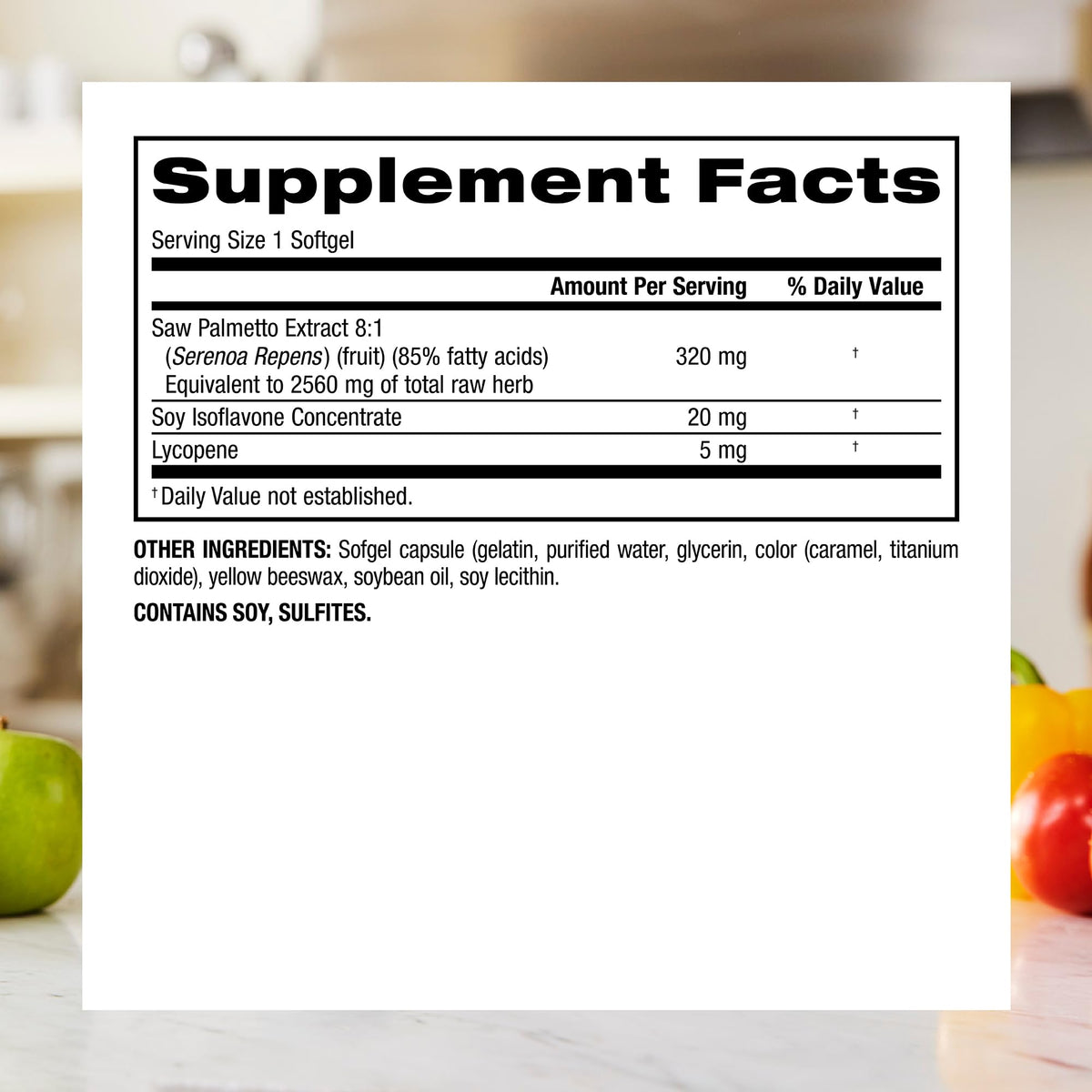 Webber Naturals Ultra Saw Palmetto 320 mg gélules avec extrait de saw palmetto
