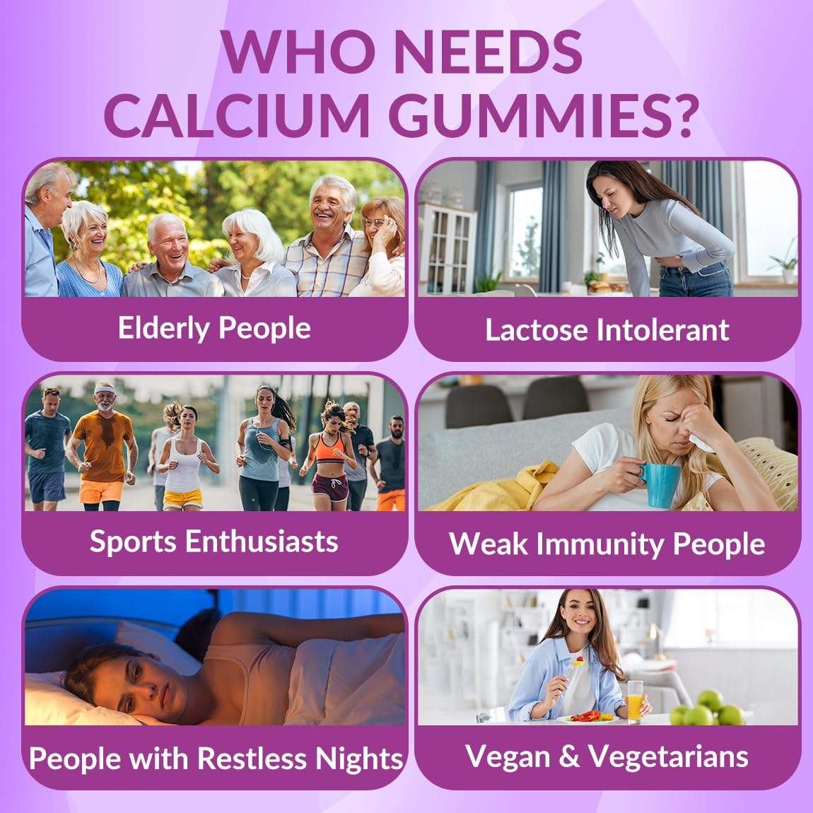 WEEVIT Gummies Calcium Magnésium Zinc 600 mg 300 mg - présentation du produit