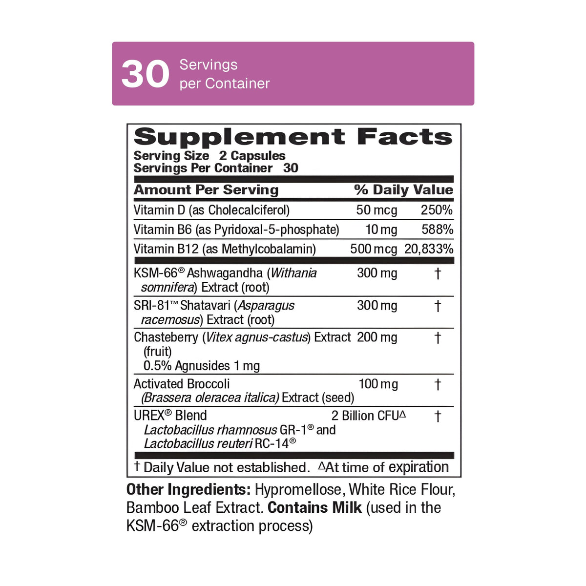 Weider Complément Alimentaire Femme 60 Capsules avec verre d'eau