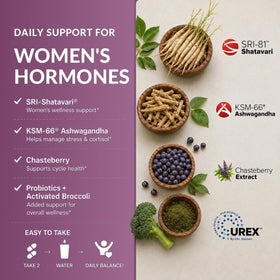 Weider Complément Alimentaire Femme 60 Capsules sur fond neutre