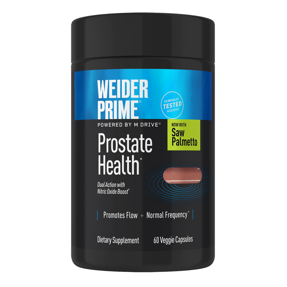 Weider Prostate Health 60 capsules végétales vue avant