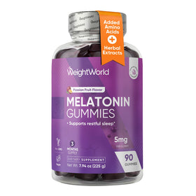 WeightWorld Gummies de Mélatonine 90 gélules vue de face