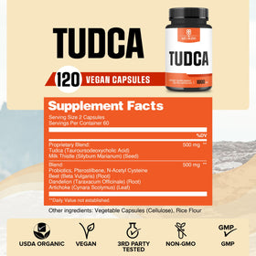 WELBUDA Tudca 1000mg bouteille avec étiquette
