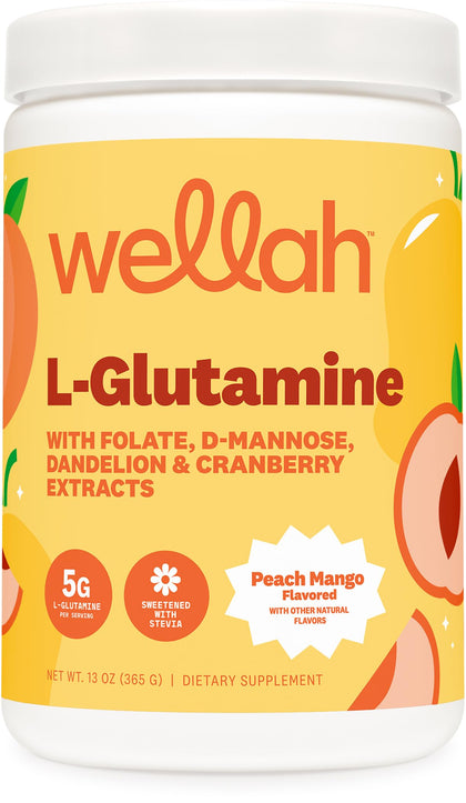 Wellah L-Glutamine Poudre 440g emballage avant
