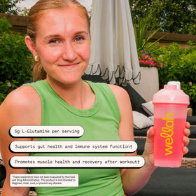 Wellah L-Glutamine Poudre et ingrédients naturels