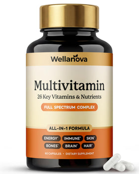 Wellanova Multivitamine 50+ 26 Nutriments capsules en boîte