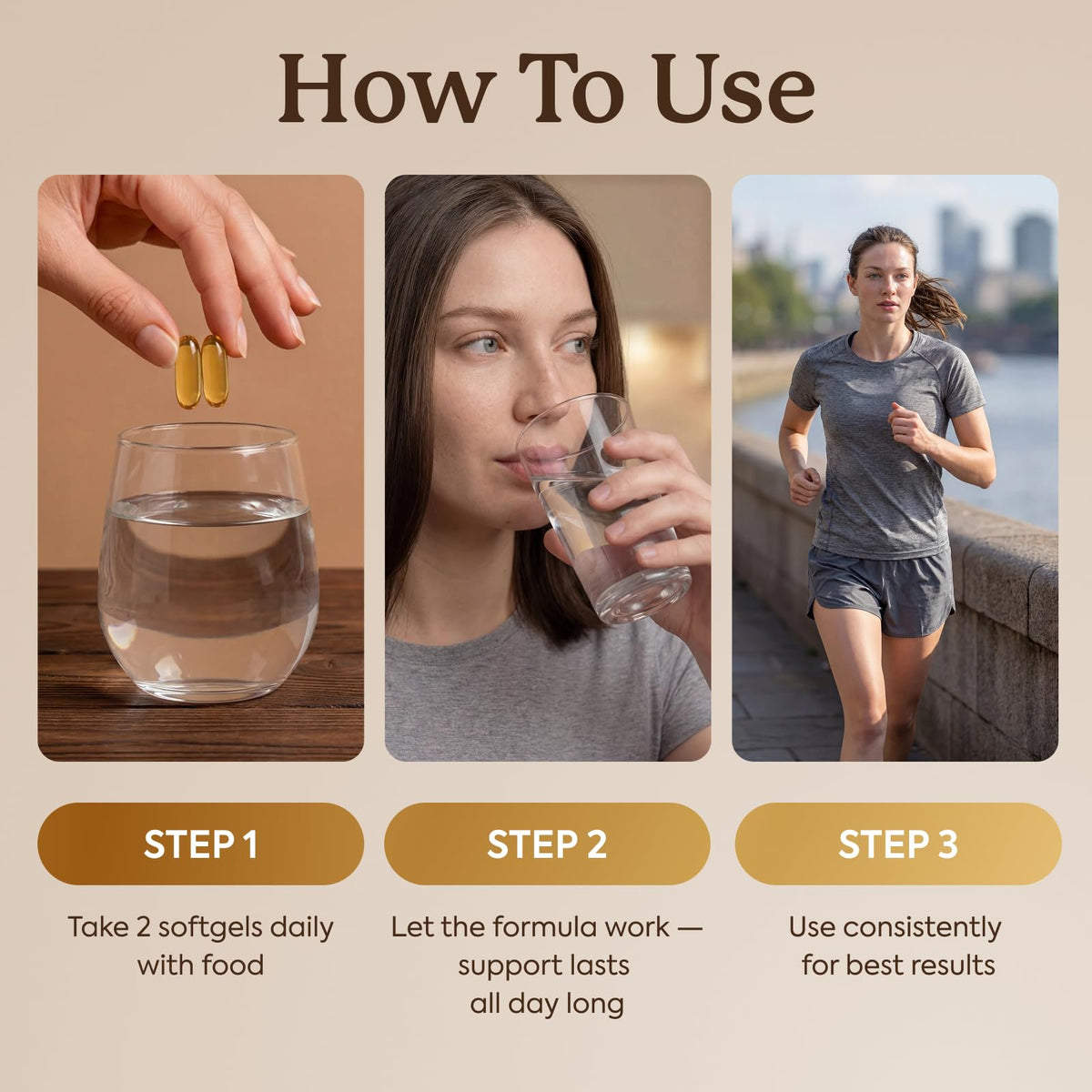 Wellanova Vitamine D3 K2 10 000 UI capsules en main
