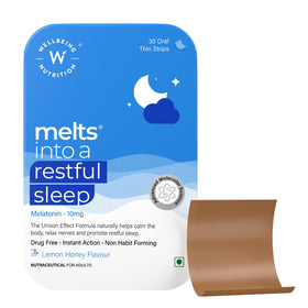 WELLBEING NUTRITION Melts Sommeil Réparateur 10mg bande orale