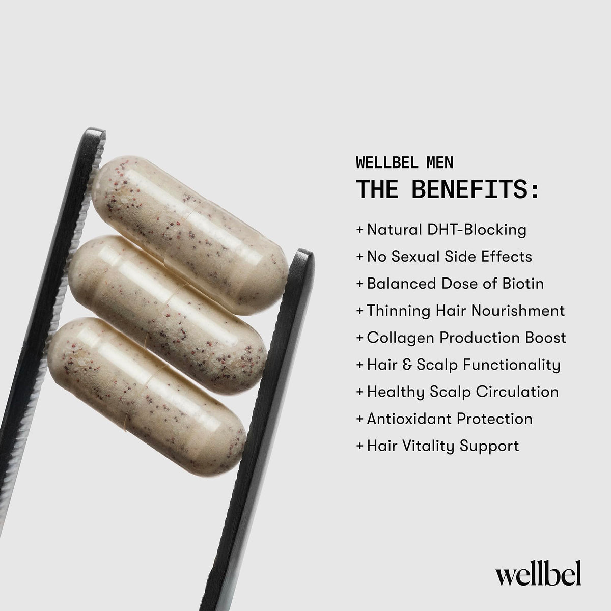 WELLBEL Complément Alimentaire Cheveux, Peau et Ongles - Boîte ouverte