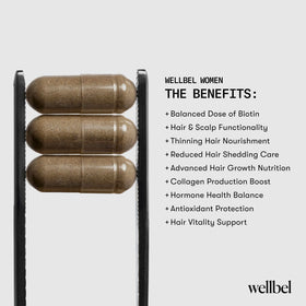 WELLBEL Complément Alimentaire Femme boîte avec ingrédients