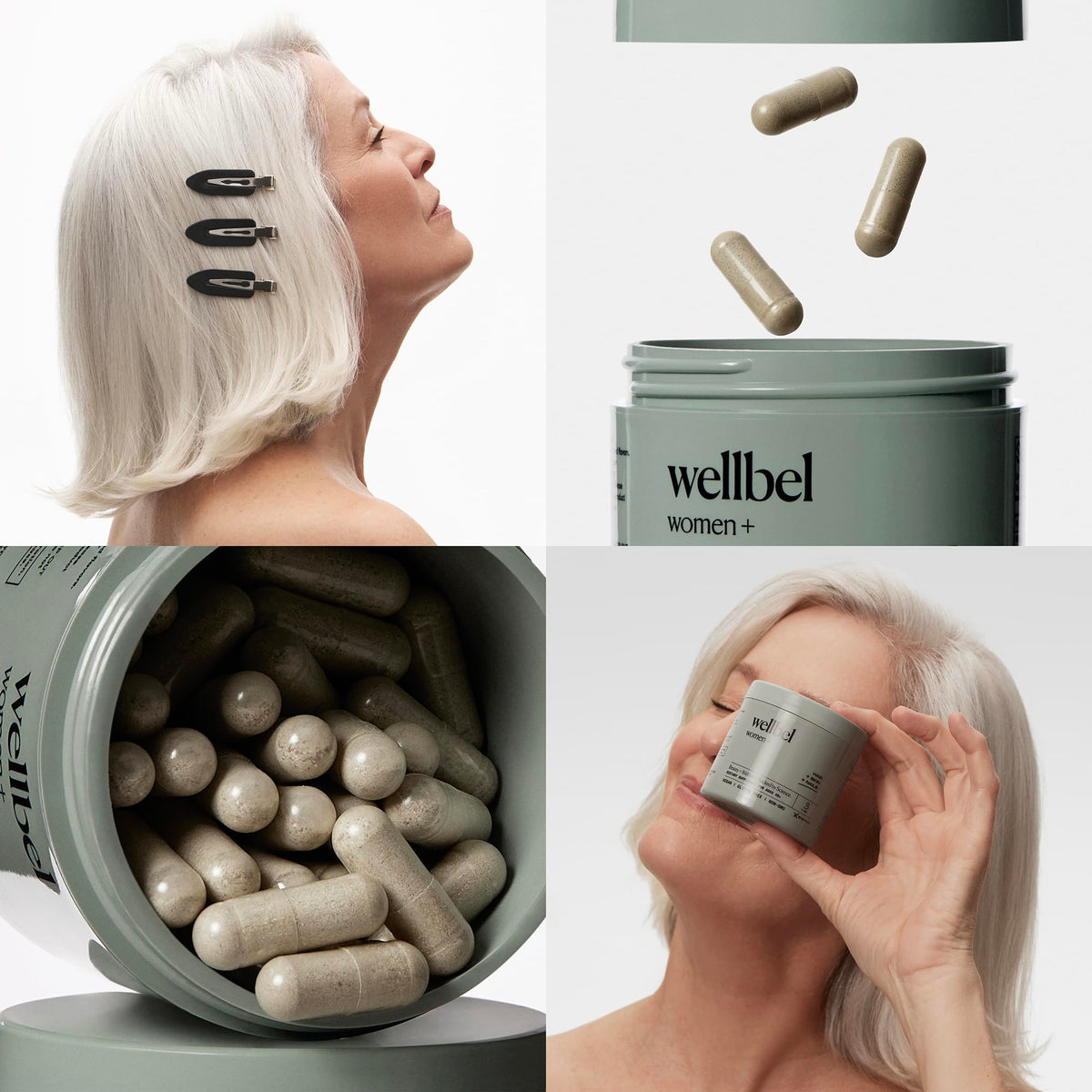 WELLBEL Complément Alimentaire Femmes+ 90 capsules, ingrédients principaux