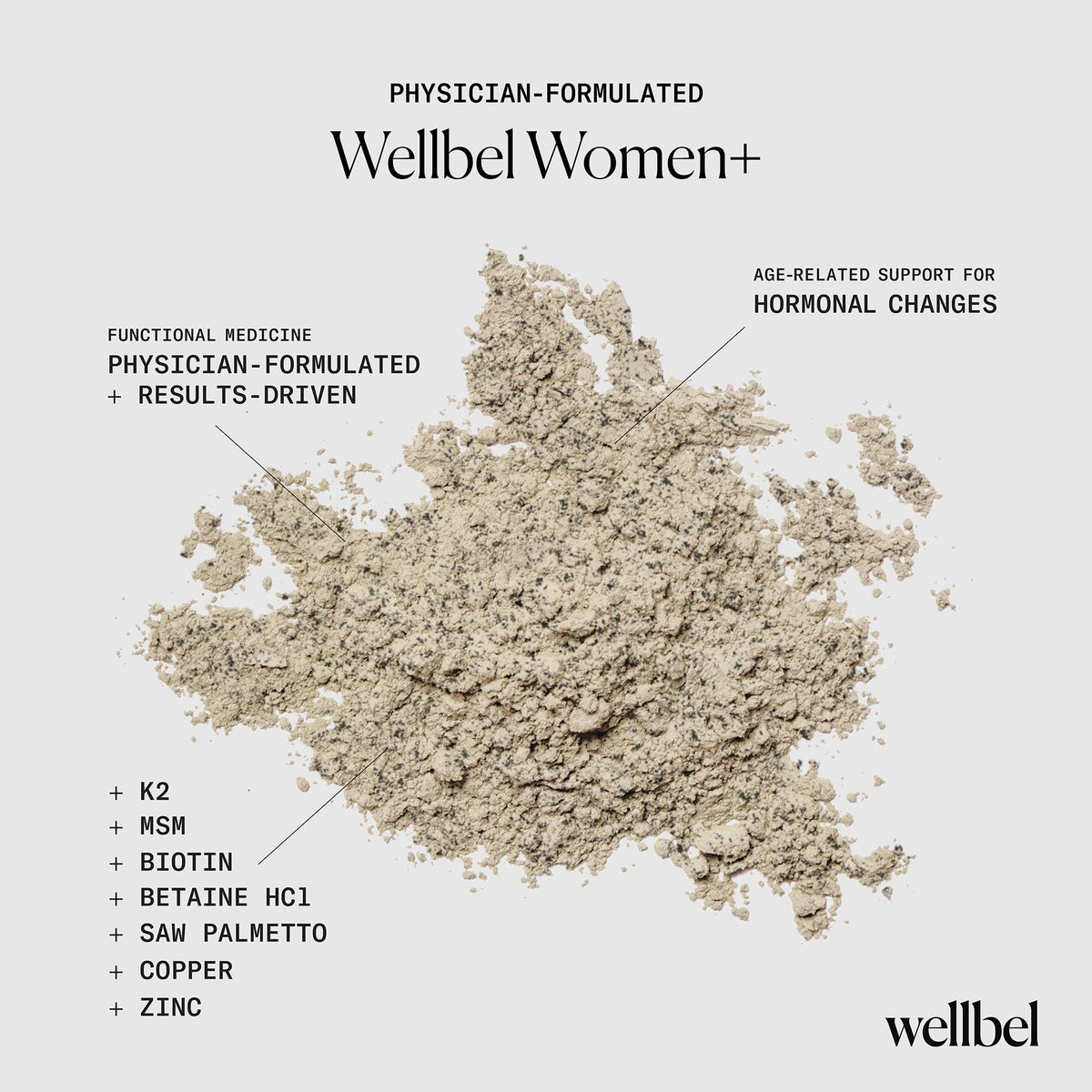 WELLBEL Complément Alimentaire Femmes+ 90 capsules, prise quotidienne