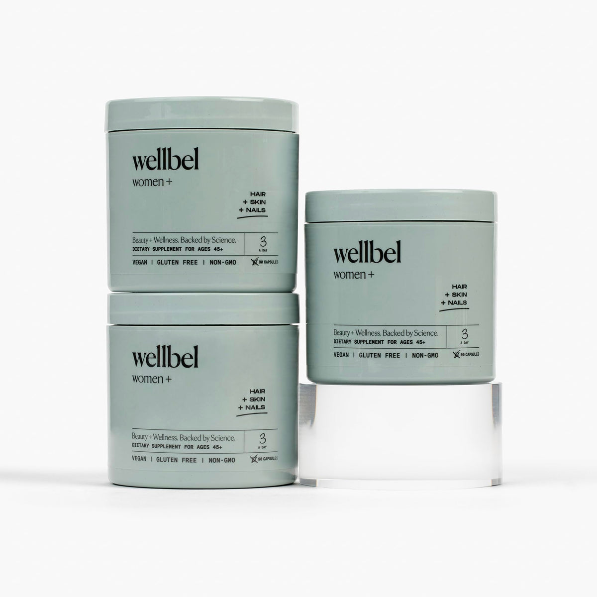 WELLBEL Complément Alimentaire Femmes 90 capsules vue de face