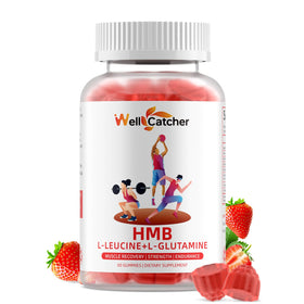 Wellcatcher Gummy HMB et Leucine boîte vue de face