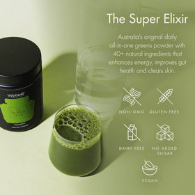 WelleCo Super Elixir Poudre de Super Aliments 300g Ananas & Citron Vert ingrédients