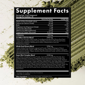 WelleCo The Super Elixir Poudre de Verts 300g dans un smoothie
