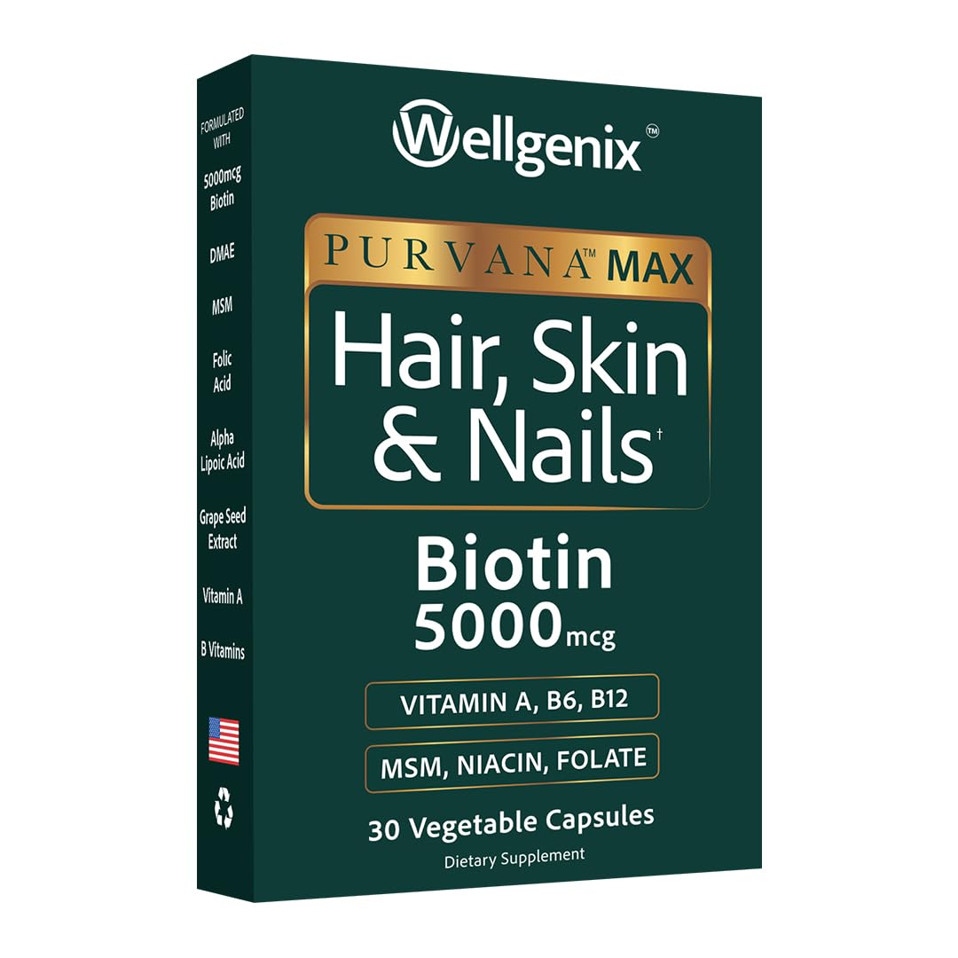 Wellgenix Purvana MAX boîte de 30 capsules végétales
