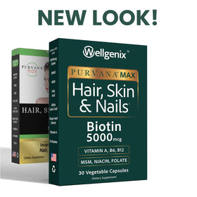 Wellgenix Purvana MAX capsule végétale en gros plan