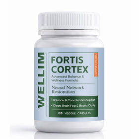 WELLIM FortisCortex boîte de 60 capsules vue de face
