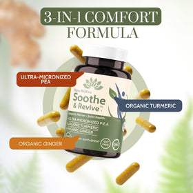 Wellkasa Soothe & Revive PEA 600mg packaging