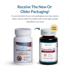 WELLNESS EXTRACT Astaxanthin 12mg gélules molles, boîte arrière
