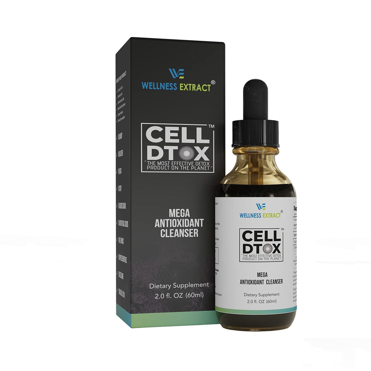 WELLNESS EXTRACT Cell Dtox bouteille de 60 ml vue de face