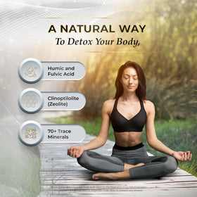 WELLNESS EXTRACT Cell Dtox gouttes minérales alcalines avec étiquette visible