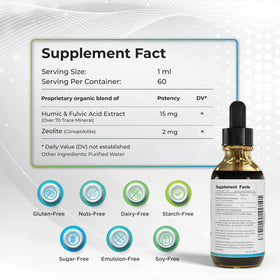 WELLNESS EXTRACT Cell Dtox gouttes minérales alcalines vue de côté