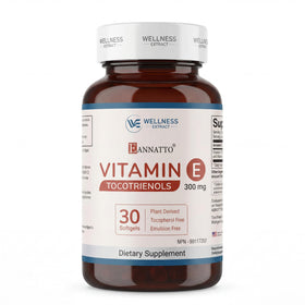 WELLNESS EXTRACT Eannatto Tocotrienols 300mg gélules molles vue de face