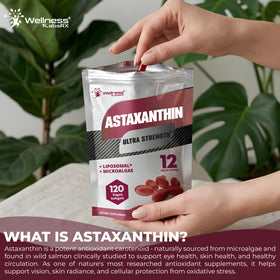 WELLNESS LABSRX Astaxanthine Liposomale 12mg prise en main