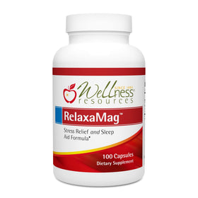Wellness Resources daily wellness capsules 100mg de magnésium