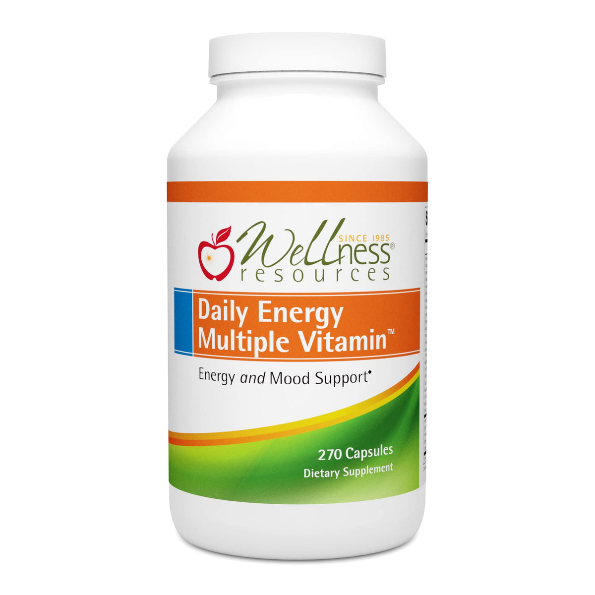 Wellness Resources Multivitamines Énergie Quotidienne 270 Capsules vue de face