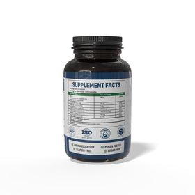Wellotrix Zinc Complex ingrédients et étiquette arrière