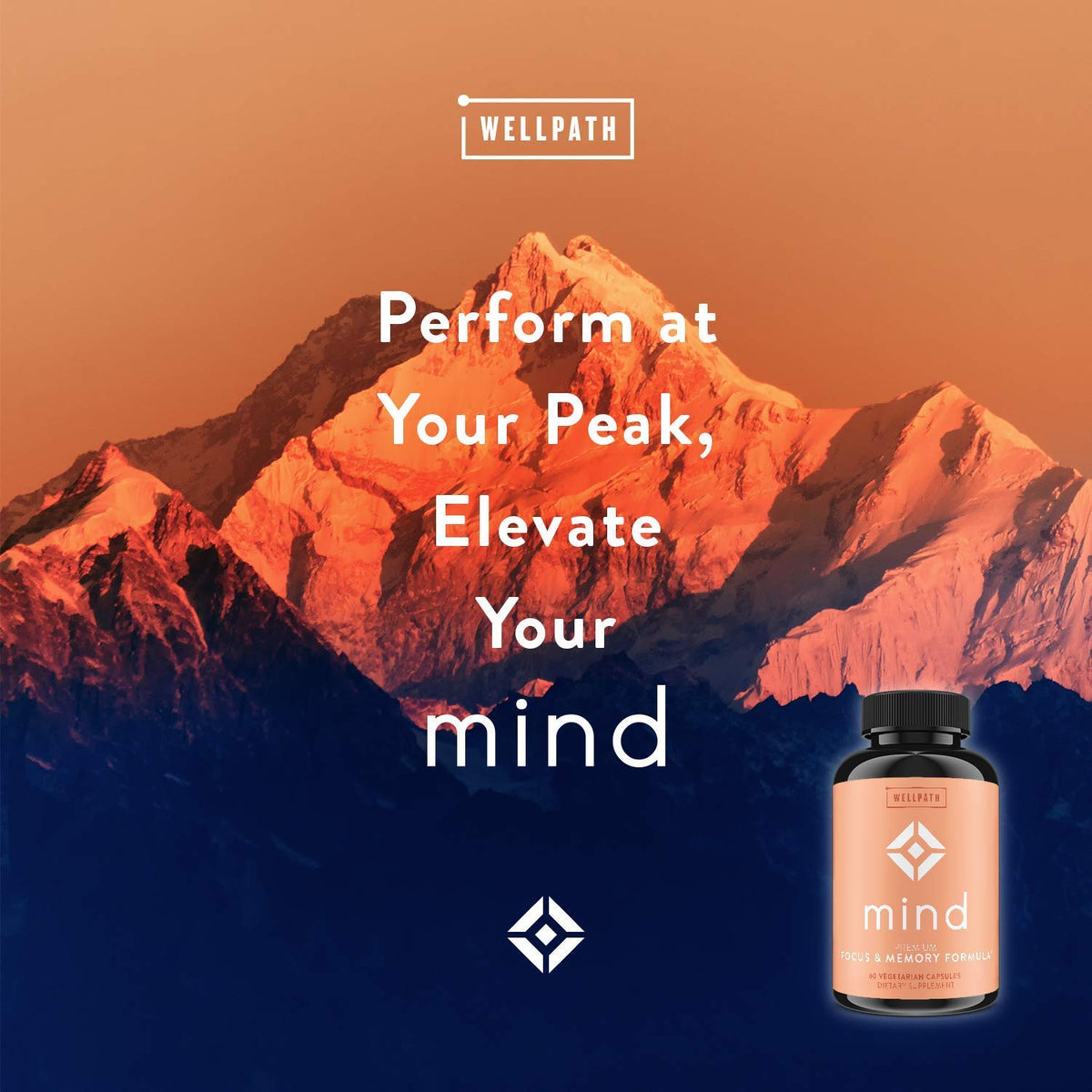 WellPath Complément Alimentaire Cérébral, vue de côté
