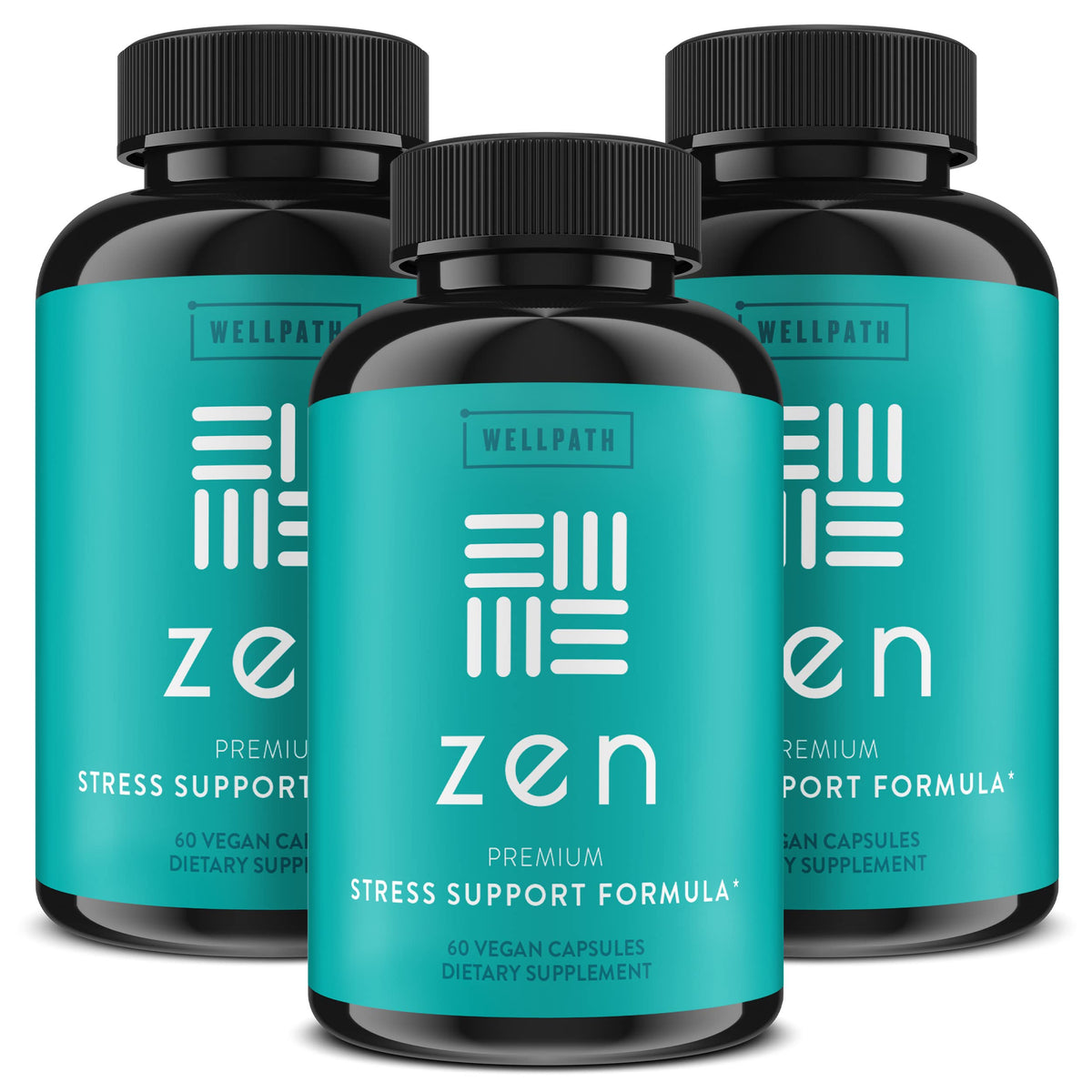 WellPath Zen complément alimentaire 180 capsules vue avant
