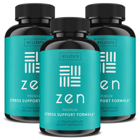 WellPath Zen complément alimentaire 180 capsules vue avant