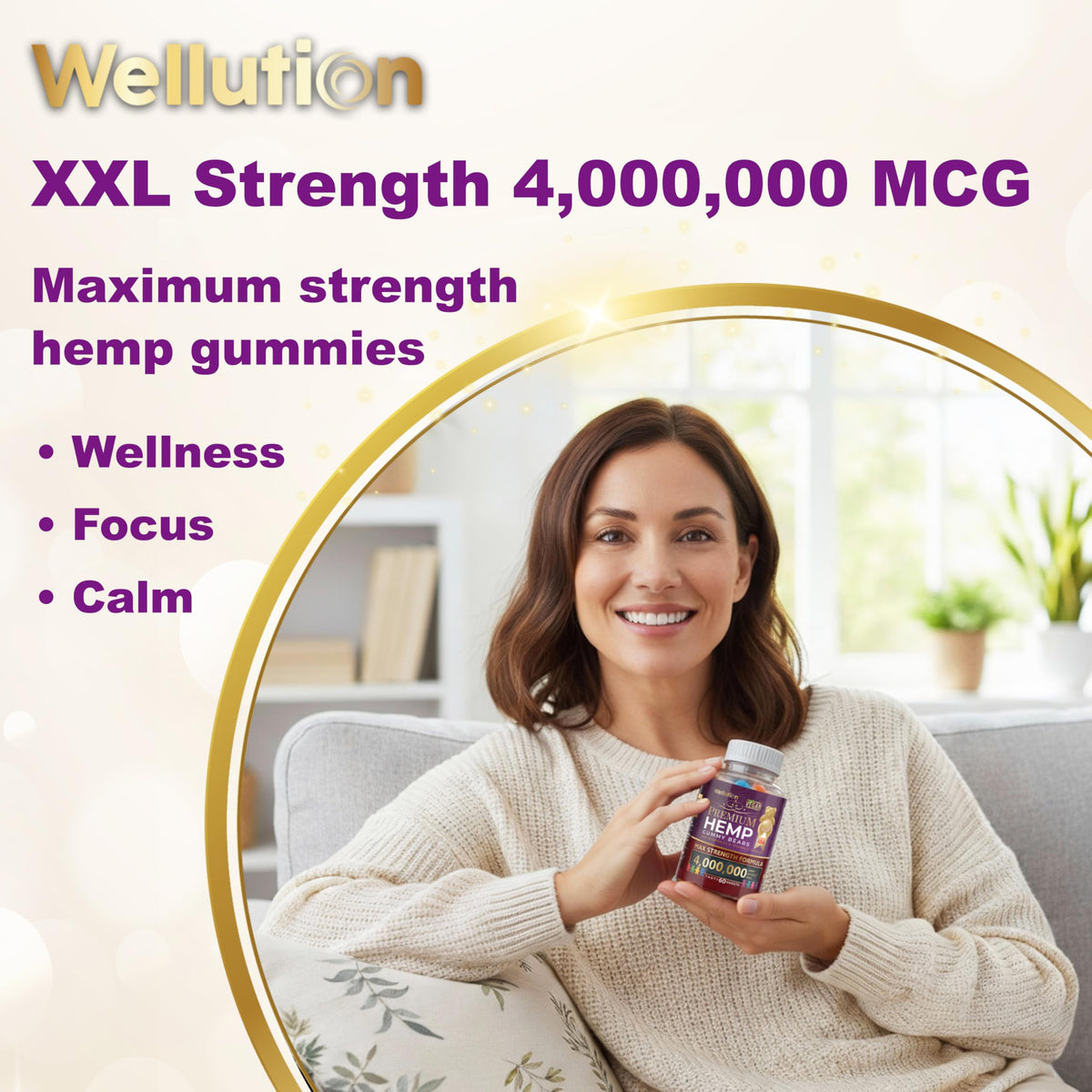 WELLUTION Gummies au Chanvre - ingrédients et valeurs nutritionnelles